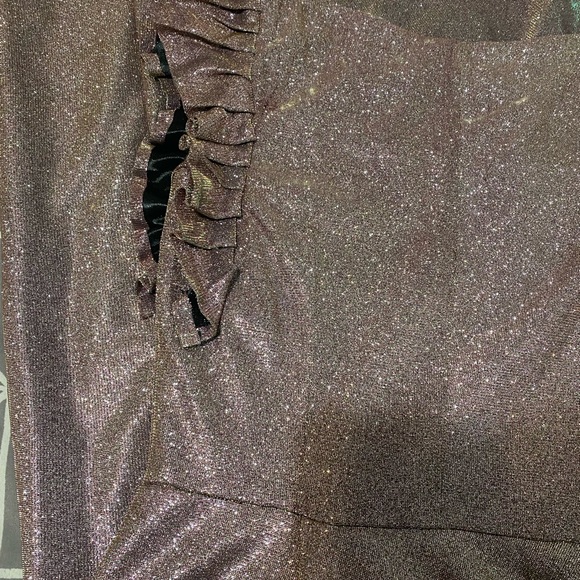 Super shiny Pink and purple dress - Picture 5 of 5